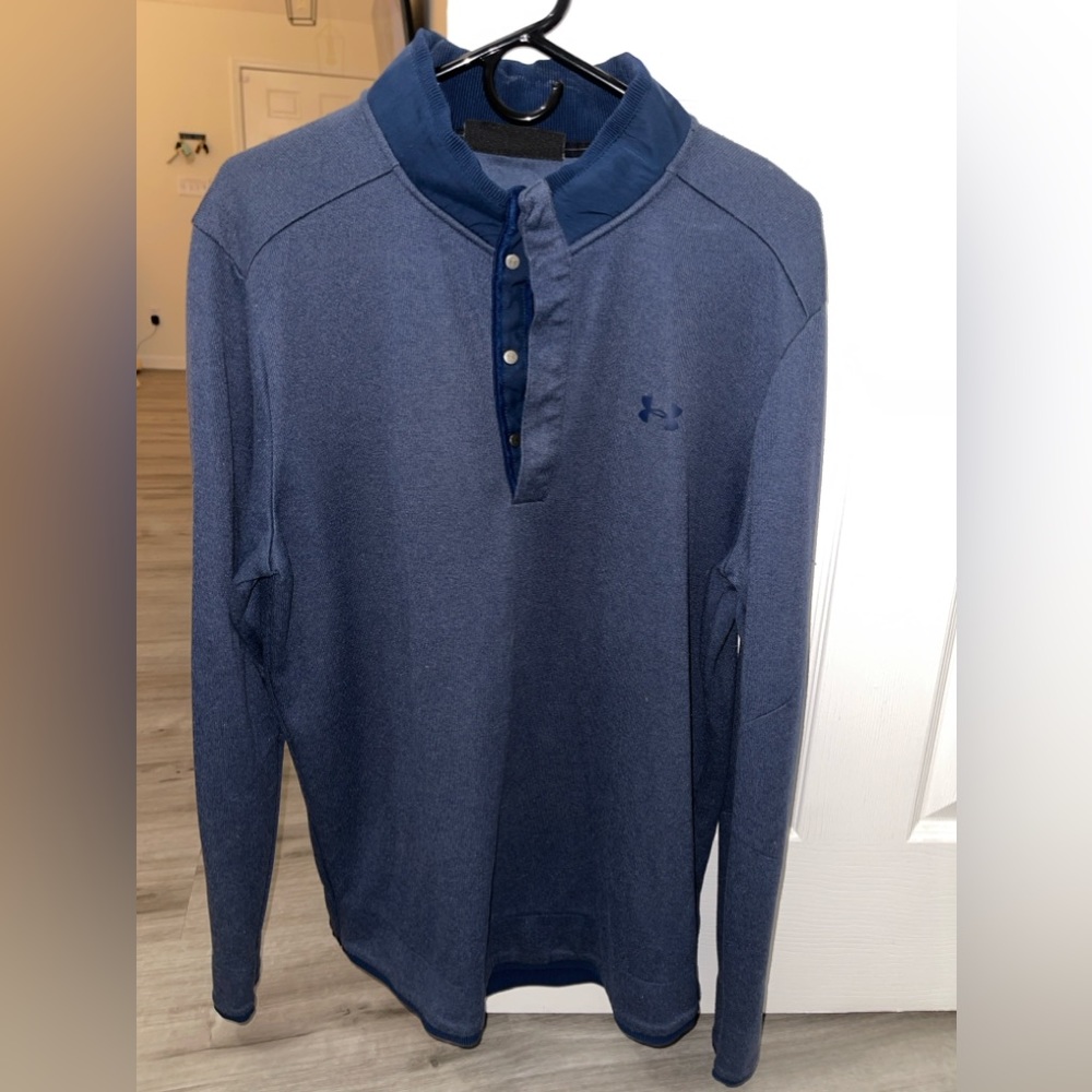 Under Armour Golf Snap Button Pullover - image 1